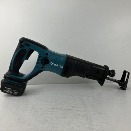ЗЗ MAKITA マキタ 14.4v 充電式レシプロソー バッテリーx1 ケース付 ※充電器無し JR141D ブルー