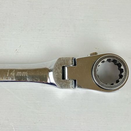 ЗЗ Blue Point 12ｍｍ/14ｍｍ ロングフレックスラチェットレンチ 本体のみ BOERMLD1214J シルバー