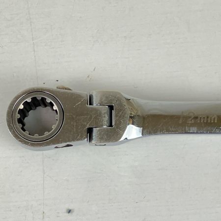 ЗЗ Blue Point 12ｍｍ/14ｍｍ ロングフレックスラチェットレンチ 本体のみ BOERMLD1214J シルバー