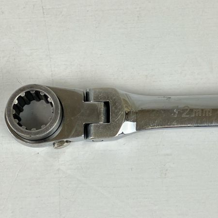 ЗЗ Blue Point 12ｍｍ/14ｍｍ ロングフレックスラチェットレンチ 本体のみ BOERMLD1214J シルバー