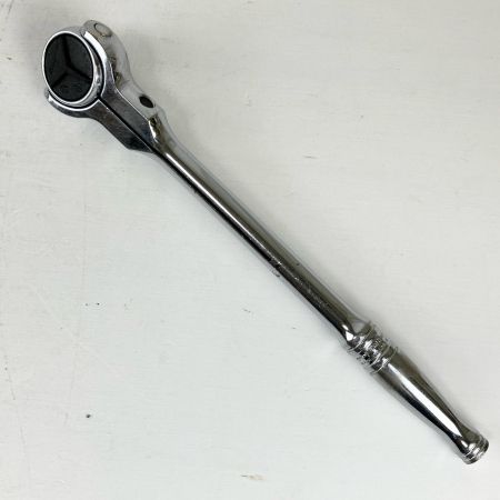 ЗЗ Snap-on スナップオン 3/8 スイベルヘッドラチェット ラチェットハンドル 本体のみ F748 シルバー