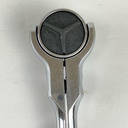 ЗЗ Snap-on スナップオン 3/8 スイベルヘッドラチェット ラチェットハンドル 本体のみ F748 シルバー