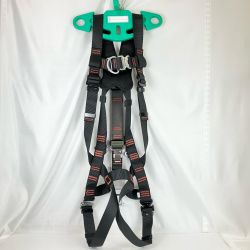 ЗЗ 藤井電工 Mサイズ フルハーネス型安全帯 キーロック対応 スライド式 取説 箱付 TH-568KOT ブラック Sランク