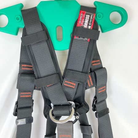 ЗЗ 藤井電工 Mサイズ フルハーネス型安全帯 キーロック対応 スライド式 取説 箱付 TH-568KOT ブラック
