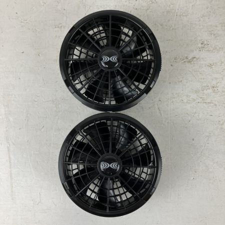 ЗЗ 空調服 18V ワンタッチファン バッテリー ACアダプター ケーブル バッテリーケース PSEマークあり SK23011 ブラック