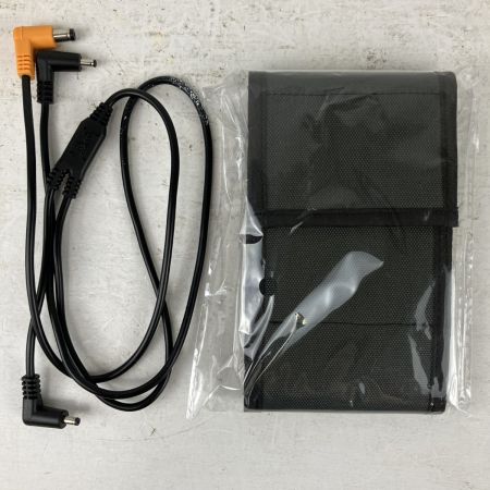 ЗЗ 空調服 18V ワンタッチファン バッテリー ACアダプター ケーブル バッテリーケース PSEマークあり SK23011 ブラック