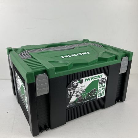 ЗЗ HiKOKI ハイコーキ 36v 100mm ディスクグラインダ バッテリーx2 充電器 ケース付 G3610DD グリーン