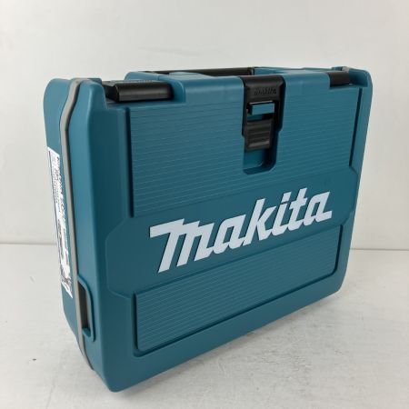 ЗЗ MAKITA マキタ 18v 充電式インパクトドライバ バッテリーx2 充電器 ケース付 TP141DRGX ブルー