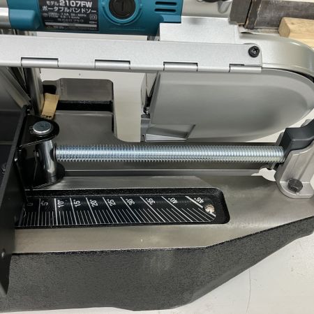ЗЗ MAKITA マキタ 100v バンドソー コンタテーブル付 2107FW ブルー
