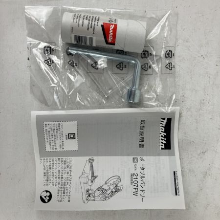 ЗЗ MAKITA マキタ 100v バンドソー コンタテーブル付 2107FW ブルー