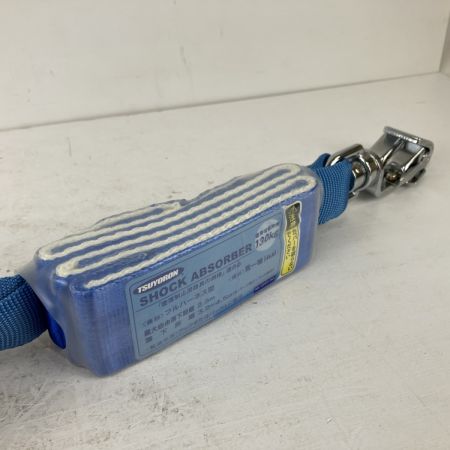 ЗЗ 藤井電工 (2) 130kg ツヨロン コルトリトラ フルハーネス用ツインランヤード 巻取式 小型フック(FS-101-2)