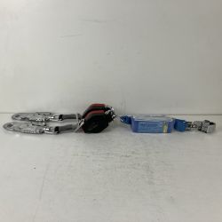 ЗЗ 藤井電工 130kg ツヨロン コルトリトラ フルハーネス用ツインランヤード 巻取式 小型フック(FS-101-2) Sランク