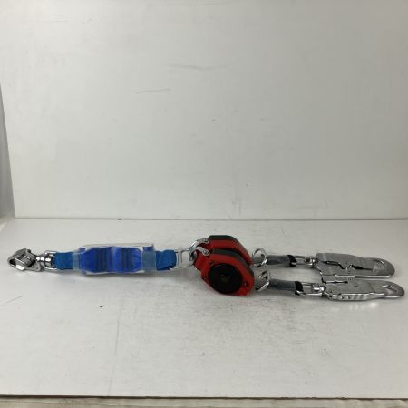 ЗЗ 藤井電工 130kg ツヨロン コルトリトラ フルハーネス用ツインランヤード 巻取式 小型フック(FS-101-2)