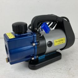 ЗЗ イチネンTASCO 100v 真空ポンプ 取説 ケース付 TA150SB-2 ブルー×グレー Cランク