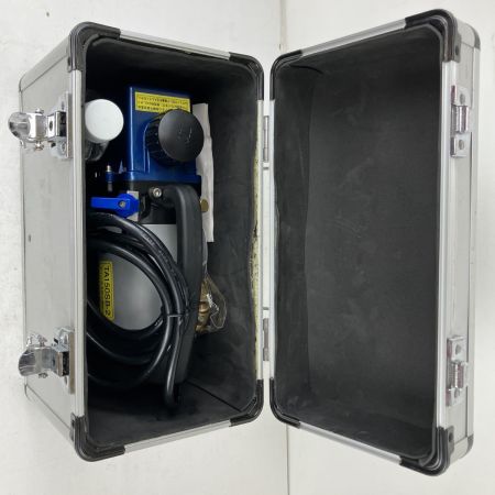 ЗЗ イチネンTASCO 100v 真空ポンプ 取説 ケース付 TA150SB-2 ブルー×グレー
