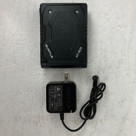 ЗЗ BURTLE 22V バッテリー 充電器付 PSEマークあり AC08-22V ブラック