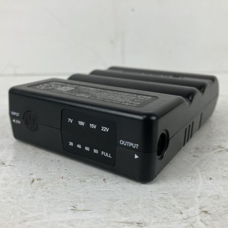 ЗЗ BURTLE 22V バッテリー 充電器付 PSEマークあり AC08-22V ブラック