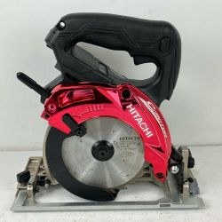 ЗЗ HITACHI 日立 125mm 14.4v 丸のこ 本体のみ ※充電器・バッテリーなし 限定色 C14DBL ブラック×ミラーレッド Bランク