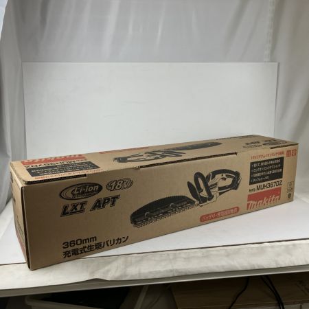 ЗЗ MAKITA マキタ 18v 360mm 充電式生垣バリカン バッテリーx1付 ※充電器無し MUH367D ブルー