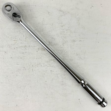 ЗЗ nepros 12.7mm 全長約375ｍｍ ラチェットハンドル 本体のみ NBR4LUN シルバー