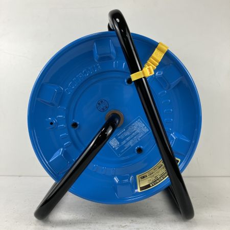 ЗЗ NICHIDO 100v 30m コードリール ドラム 防雨防塵型 過負荷漏電保護兼用ブレーカー付  NPW-EK33