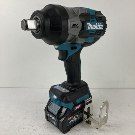 ЗЗ MAKITA マキタ 40v 充電式インパクトレンチ バッテリーx2 充電器 ケース付 TW001GRDX ブルー