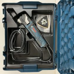 ЗЗ BOSCH ボッシュ 100v マルチツール 取説 ケース付 GMF40-30 ネイビー Cランク