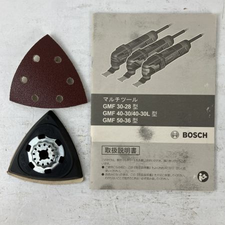 ЗЗ BOSCH ボッシュ 100v マルチツール 取説 ケース付 GMF40-30 ネイビー