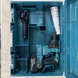 ЗЗ MAKITA マキタ 18v 18mm ハンマドリル バッテリーx1 ハンドル ケース付 ※充電器無し HR183D ブルー Cランク