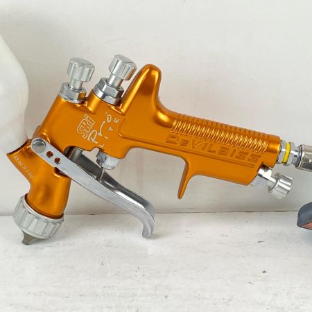 ЗЗ DeVILBISS デビルビス 常圧 スプレーガン SRi Pro LITE デジタル手元圧力調節器 カップ付 オレンジ