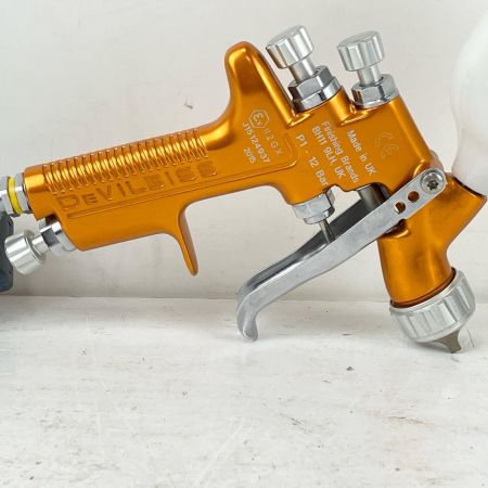 ЗЗ DeVILBISS デビルビス 常圧 スプレーガン SRi Pro LITE デジタル手元圧力調節器 カップ付 オレンジ