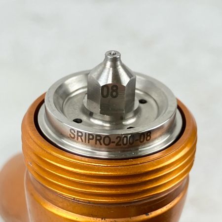 ЗЗ DeVILBISS デビルビス 常圧 スプレーガン SRi Pro LITE デジタル手元圧力調節器 カップ付 オレンジ