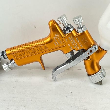 ЗЗ DeVILBISS デビルビス 常圧 スプレーガン SRi Pro LITE 手元圧力調節器 カップ付 オレンジ