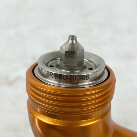 ЗЗ DeVILBISS デビルビス 常圧 スプレーガン SRi Pro LITE 手元圧力調節器 カップ付 オレンジ