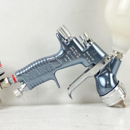 ЗЗ DeVILBISS デビルビス 常圧 スプレーガン PRi Pro LITE 手元圧力調節器 カップ付 メタリック