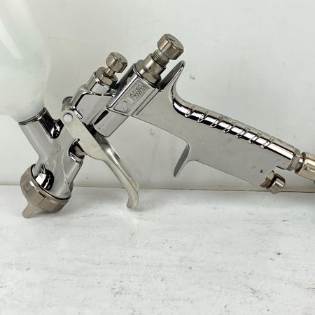 ЗЗ ANEST IWATA 常圧 スプレーガン WIDER3 手元圧力調節器 カップ付 WIDER3 シルバー