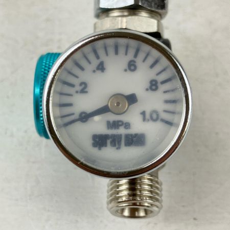 ЗЗ ANEST IWATA 常圧 スプレーガン WIDER3 手元圧力調節器 カップ付 WIDER3 シルバー