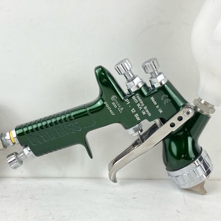 ЗЗ Devilbiss デビルビス 常圧 スプレーガン PRi Pro 手元圧力調節器 カップ付 グリーン