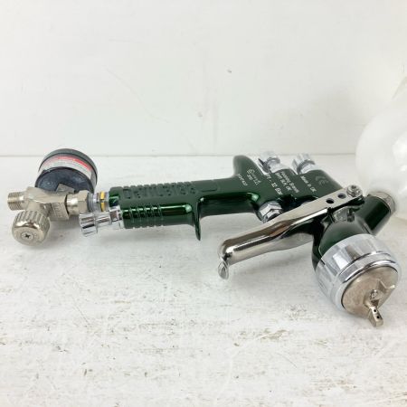 ЗЗ Devilbiss デビルビス 常圧 スプレーガン PRi Pro 手元圧力調節器 カップ付 グリーン