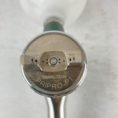 ЗЗ Devilbiss デビルビス 常圧 スプレーガン PRi Pro 手元圧力調節器 カップ付 グリーン
