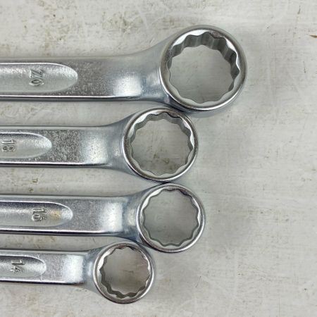 ЗЗ STAHLWILLE スタビレー 6-22mm 10度オフセットメガネレンチ 8本組 CORONA23 シルバー