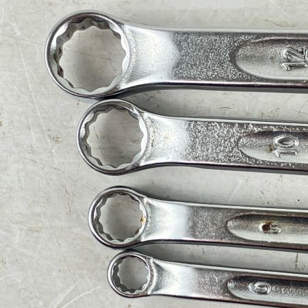 ЗЗ STAHLWILLE スタビレー 6-22mm 10度オフセットメガネレンチ 8本組 CORONA23 シルバー