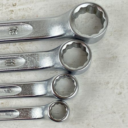 ЗЗ STAHLWILLE スタビレー 6-22mm 10度オフセットメガネレンチ 8本組 CORONA23 シルバー