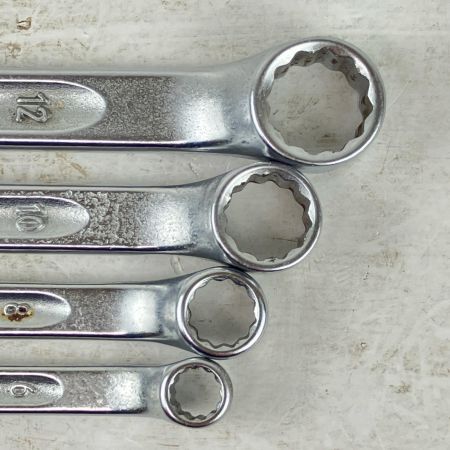 ЗЗ STAHLWILLE スタビレー 6-22mm 10度オフセットメガネレンチ 8本組 CORONA23 シルバー