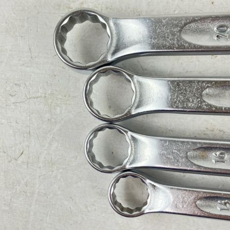 ЗЗ STAHLWILLE スタビレー 6-22mm 10度オフセットメガネレンチ 8本組 CORONA23 シルバー