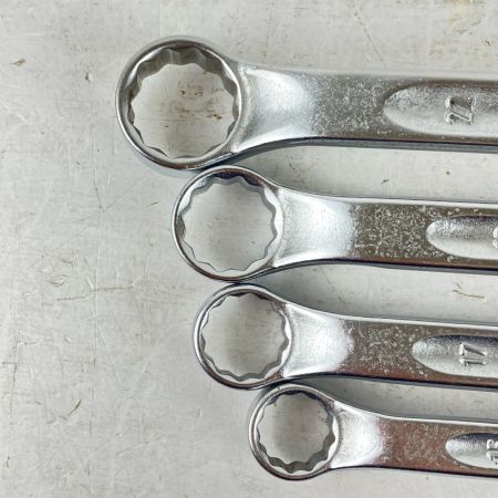 ЗЗ STAHLWILLE スタビレー 6-22mm 10度オフセットメガネレンチ 8本組 CORONA23 シルバー