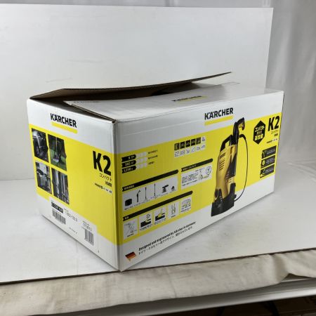ЗЗ KARCHER ケルヒャー 100v 高圧洗浄機 K2 コンパクト KMR 取説 箱付 1.602-122.0 イエロー