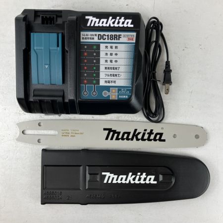 ЗЗ MAKITA マキタ 18v 250mm 充電式チェーンソー バッテリーx2 充電器 取説 箱付 MUC254DRGX ブルー