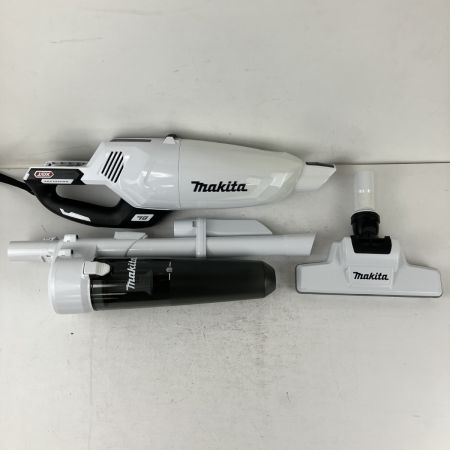 ЗЗ MAKITA マキタ 40v 充電式クリーナ サイクロンアタッチメント付 ※バッテリー、充電器無し CL001G ホワイト