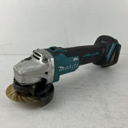 ЗЗ MAKITA マキタ 18v 100mm 充電式ディスクグラインダ ※バッテリー、充電器無し GA404DN ブルー Cランク